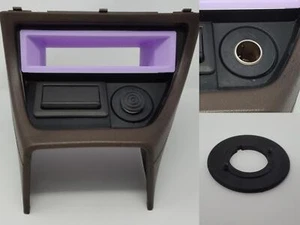 Anillo encendedor de cigarrillos Honda EF Civic 1988-91, raro opcional consola inferior 89 90 - Imagen 1 de 9