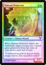 Midvast Protector FOIL Avacyn Restored NM White Common MAGIC MTG CARD ABUGames