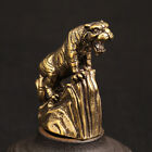 Tiger Casting Animal Figurine Metal Retro Sculpture Desktop Decoration Gifty