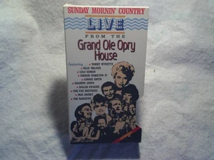 LIVE FROM THE GRAND OLE OPRY HOUSE VHS TAPE,Tammy Wynette,Billy Walker,Fox Bros - Foto 1 di 4