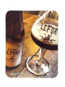 2 x Sottobicchiere birra Le Fort - Belgian Brown Ale - Picture 1 of 1