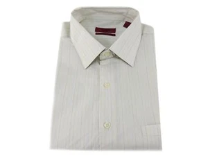 Alfani Herren Stretch Stoff tailliert Oberhemd einfarbig grau Gr. 17 36/37 XL - Bild 1 von 3