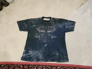 Salvage Death Cheaters Distressed Herren Größe L Tshirt Selten - Bild 1 von 8