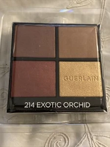 GUERLAIN OMBRES G eyeshadow quad 214 EXOTIC ORCHID Brand New Refill Full Size - Picture 1 of 5