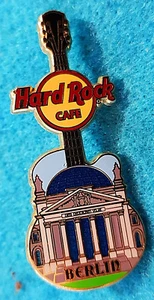 BERLIN BUNDESTAG GERMAN FEDERAL PARLIAMENT BUILDING GUITAR Hard Rock Cafe PIN LE - Picture 1 of 1
