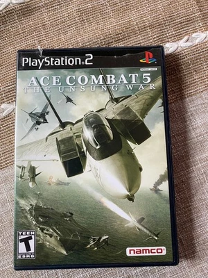 Ace Combat 5 The Unsung War PS2 PlayStation 2 No Manual - Image 1 of 3
