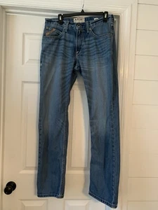 Ariat M4 Mens Relaxed Fit Straight Leg Blue Jeans Solano 31x34 - Picture 1 of 6