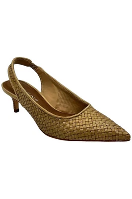 Donald Pliner女式Olympia吊带泵抛光小腿砂 — 第 1/3 张图片