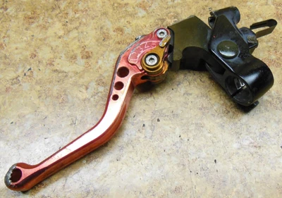 2003 Yamaha YZFR1 YZFR 1 YZF R1 1000 R1000 Clutch Lever Left Red Handlebar 03 - Image 1 of 3