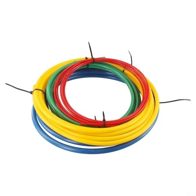 JURWHEER 4M Conditioning Copper Tubing Pipe Extension, 1/4" 1/2" 3/8" 5/8" Built-in Co...