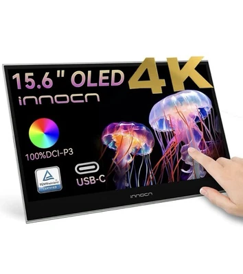 NEW! 15.6" 4K OLED Touch Screen Portable Monitor - Image 1 of 4