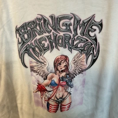 "Bring Me The Horizon"  Post Human USA Tour Short Sleeve T-Shirt Size Large - Image 1 of 4