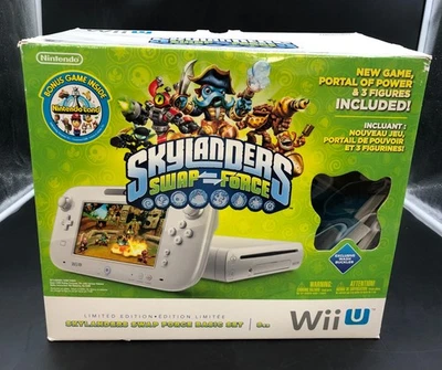 *COMO ESTÁ* SKYLANDERS SWAP FORCE WII U CONSOLE Edição Limitada. *Faltando, veja detalhes* - Imagem 1 de 4