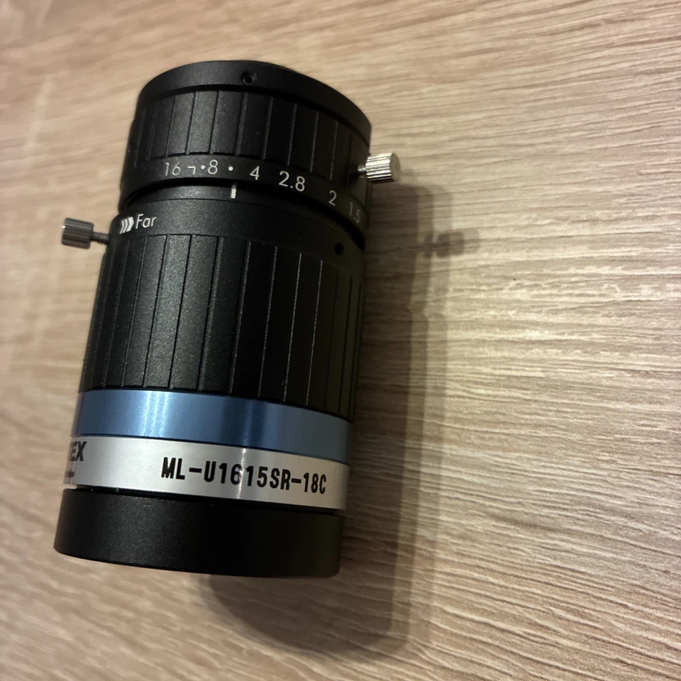 1PCS Used ML-U1615SR-18C Industrial Fixed-focus Lens 1.1" C Port Tested #A6-32 - Bild 1 von 2