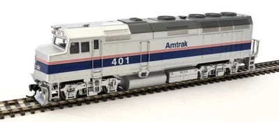Walthers HO Scale ~ EMD F40PH ~ Amtrak #401 ~ ESU DCC Sound ~ 910-19468 - Image 1 of 4