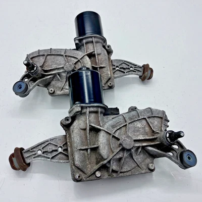 Пара передних моторов стеклоочистителей Renault Grand Scenic 2009 - 2015 ЛЕВОЕ И ПРАВОЕ ветровое стекло - Изображение 1 из 4