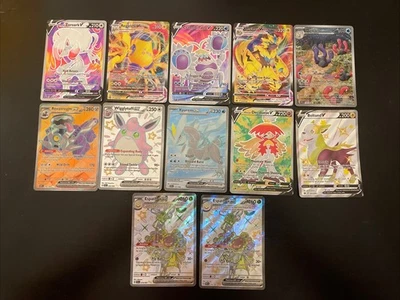 Lot of 12x Full Art/Illustration Rare Pokemon Card Lot Collection Wigglytuff - Image 1 of 2