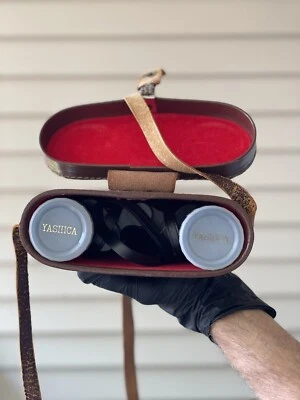 PRISMÁTICOS YASHICA VINTAGE 7x35 con estuche de espuma 7 grados Foto 1 de 4