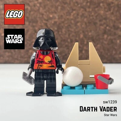 LEGO Traje De Verano De Darth Vader SW1239 Minifigura Star Wars - Imagen 1 de 4