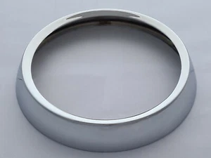 Innocenti Mini Headlamp Rim / Bezel - Chrome on Steel - Handcrafted in England. - Picture 1 of 3