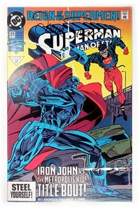 Superman Man of Steel #23 Signed Louise Simonson (1993) DC Comics - Picture 1 of 2