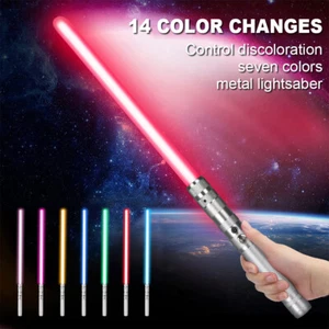 Star Wars FX Lightsaber Lichtschwert Laserschwert mit Sound und LED Farbwechsel - Bild 1 von 20