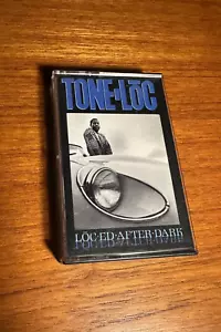 TONE LOC Cassette Tape LOCED AFTER DARK 80s Hip Hop WILD THING FUNKY COLD MEDINA - Picture 1 of 4