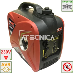 Gruppo elettrogeno silenziato ad inverter 1,8 Kw GENMAC GR2000iN generatore RATO - Imagen 1 de 4