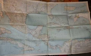 National Geographic Map of Mexico, Central America and The West Indies Gilbert G - Foto 1 di 2