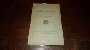 Etude sur la tactique de l'Infanterie - Général Philebert 1888 - Armée France - Bild 1 von 8