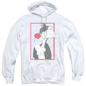 LOONEY TUNES SYLVESTER Licensed Hooded and Crewneck Sweatshirt SM-3XL - Picture 1 of 6