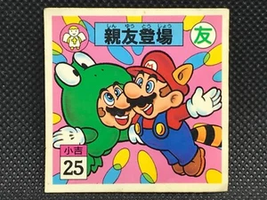 Super Mario Original mini Sticker 5cm×5cm Nagatanien 1989 No.25  Nintendo Japan - Picture 1 of 6