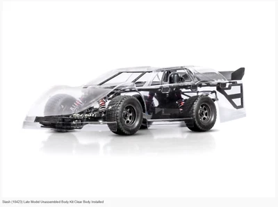 Traxxas TRA10423 CLEAR BODY SC MODIFIED Slash Late Model Unassembled Body Kit Un - Image 1 of 3