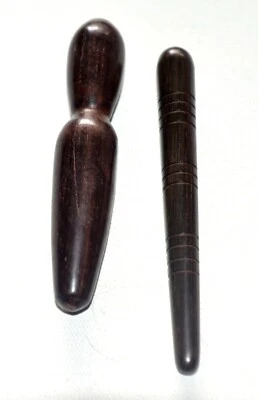 Traditional Thai Wooden Massage Tools For Foot Hand Body Reflexology( Set of 2) - Image 1 of 4