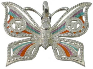 Thomas Sabo Bunter Schmetterling Zirkonia 925er Silber PE412-041-7 UVP 298,- - Picture 1 of 1