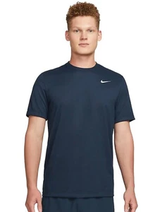 Nike Dri-FIT Legend Men's Fitness T-Shirt DX0989 In Obsidian Size L New - Picture 1 of 5