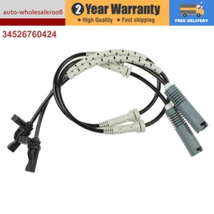 2PCS Front ABS Wheel Speed Sensor For BMW 1 & 3 Series E81 E90 E91 2005-2014 - Picture 1 of 8