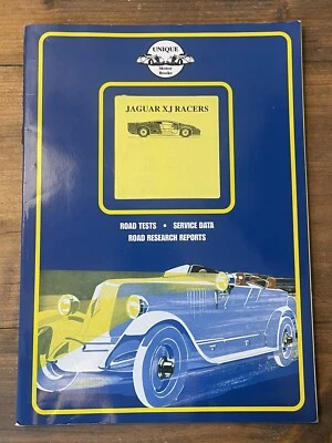 JAGUAR XJ RACERS XJ220 XJR-6 XJR-8 XJR-9 XJR-11/12/13/14 Unique Motor Book RARE - Image 1 of 4