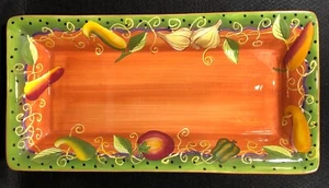 Laurie Gates Ware Serving 18” X 9” - Picture 1 of 7