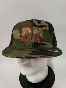 🔥🔥🔥RARE! DENVER NUGGETS NBA REEBOK 7 5/8 CAMO Fitted New! FRESH! 🏀🏀🏀 - Picture 1 of 6