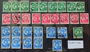 STAMPS GERMANY REICH  POSTAL HISTORY NICE LOT AK/29 - Picture 1 of 2