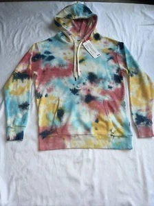 feat Tie dyed Blanket Blend Hoodie NWT Size Small - Picture 1 of 13