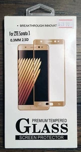 ZTE Sonata 3 Premium Tempered Glass Screen Protector 0.3MM 2.5D NEW - Picture 1 of 2