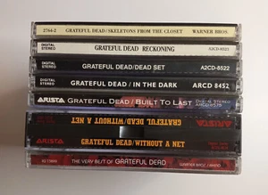 Grateful Dead CD's: Skeletons-Reckoning-Dead Set-In The Dark-Built 2 Last+MORE - Foto 1 di 5