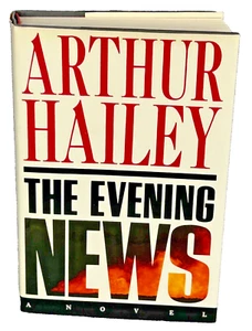The Evening News Arthur Hailey Signed 1st First Edition Print Autographed Book - Picture 1 of 9