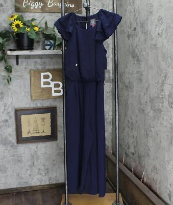 Mono corto con blusa para mujer Vince Camuto VC2M3428 azul marino 8 Foto 1 de 4