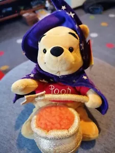 Disney store Winnie the Pooh wizrd plush 9" Rare Exclusive - Foto 1 di 8