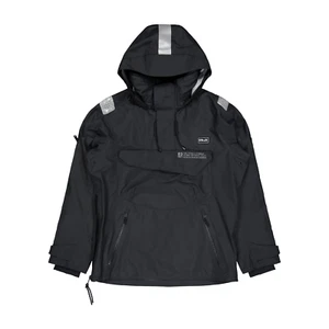 RLX Ralph Lauren Mens Patterson Water Repellent Pullover Jacket Black | Large L - Picture 1 of 7