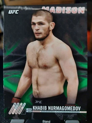 Khabib Nurmagomedov #45 2017 Topps UFC Knockout Green #198/215 - Image 1 of 2