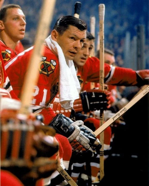 Foto 8x10 Stan Mikita Chicago Black Hawks Foto 1 de 1